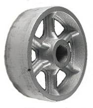 6" Steel Caster Wheels