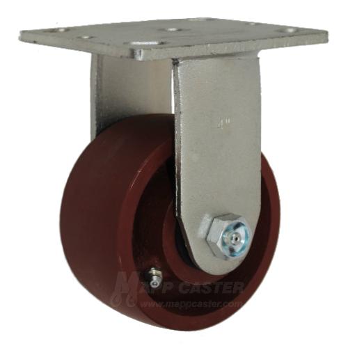 Ductile Steel Plate Casters - High-Quality Casters for Industrial Equipment & Heavy-Duty Use