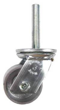 Heavy Duty Steel Stem Casters with an overall height 5-1/4"