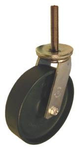 Heavy Duty Steel Stem Casters with an overall height 9-1/2"