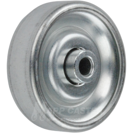 1-15/16" x 5/8" Steel Skate/Conveyor Wheel w/ Ball Bearings - 150 Lbs Capacity Part # B2119