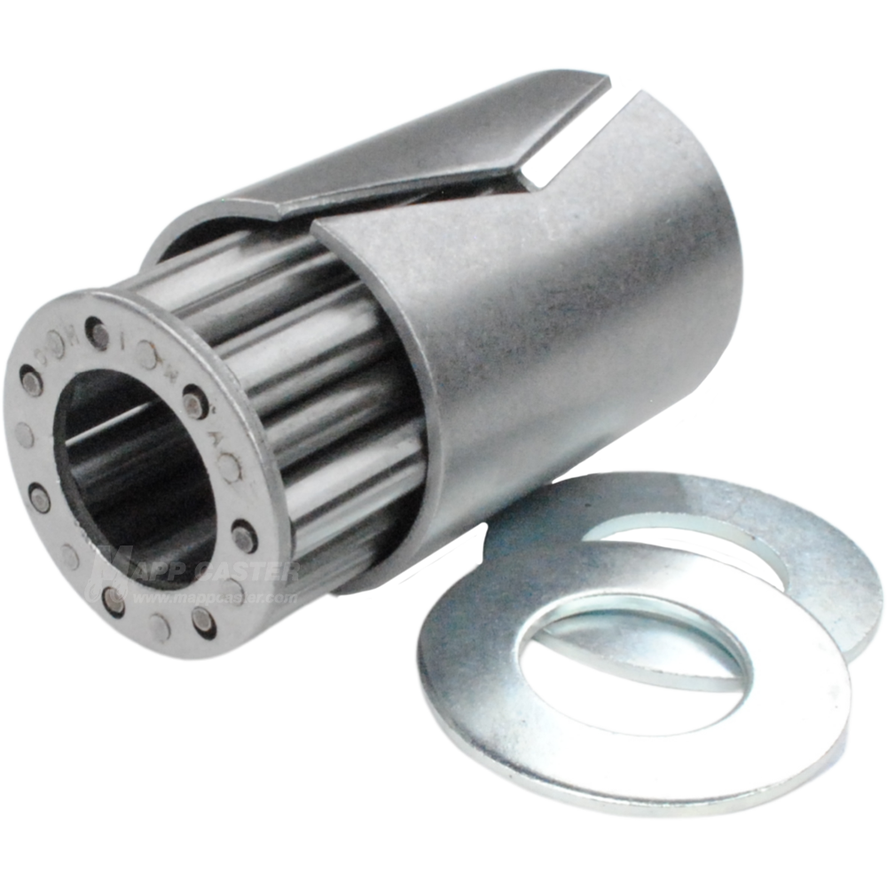 1" ID High Temp Roller Bearing Kit (No Spanner Bushing) for 2-1/2" Wide Wheels Part # LBL2-1/2-1-HT