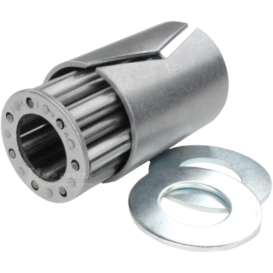 1" ID High Temp Roller Bearing Kit (No Spanner Bushing) for 2-1/2" Wide Wheels Part # LBL2-1/2-1-HT