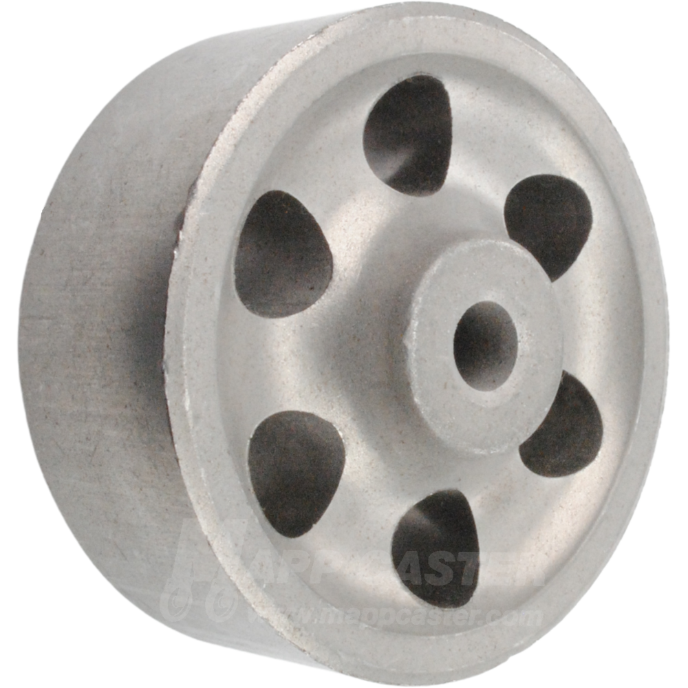 2-1/2" x 1" Sintered Iron Wheel - 250 Lbs Capacity Part # QSTL25F2