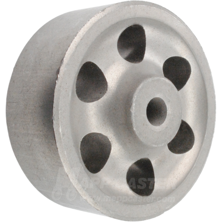 2-1/2" x 1" Sintered Iron Wheel - 250 Lbs Capacity Part # QSTL25F2