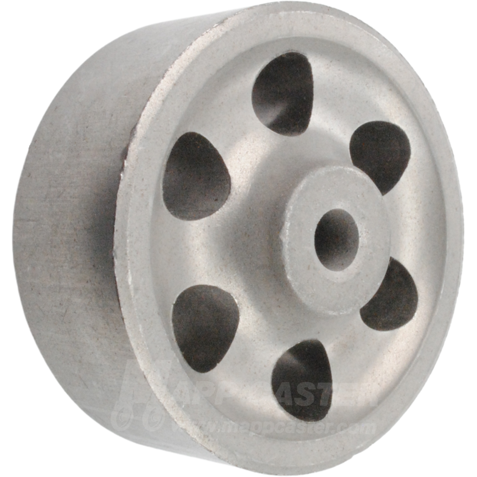 2-1/2" x 1" Sintered Iron Wheel - 250 Lbs Capacity Part # QSTL25F2
