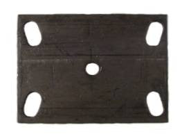 4-1/2" x 6-5/16" Weld on Top Plate
