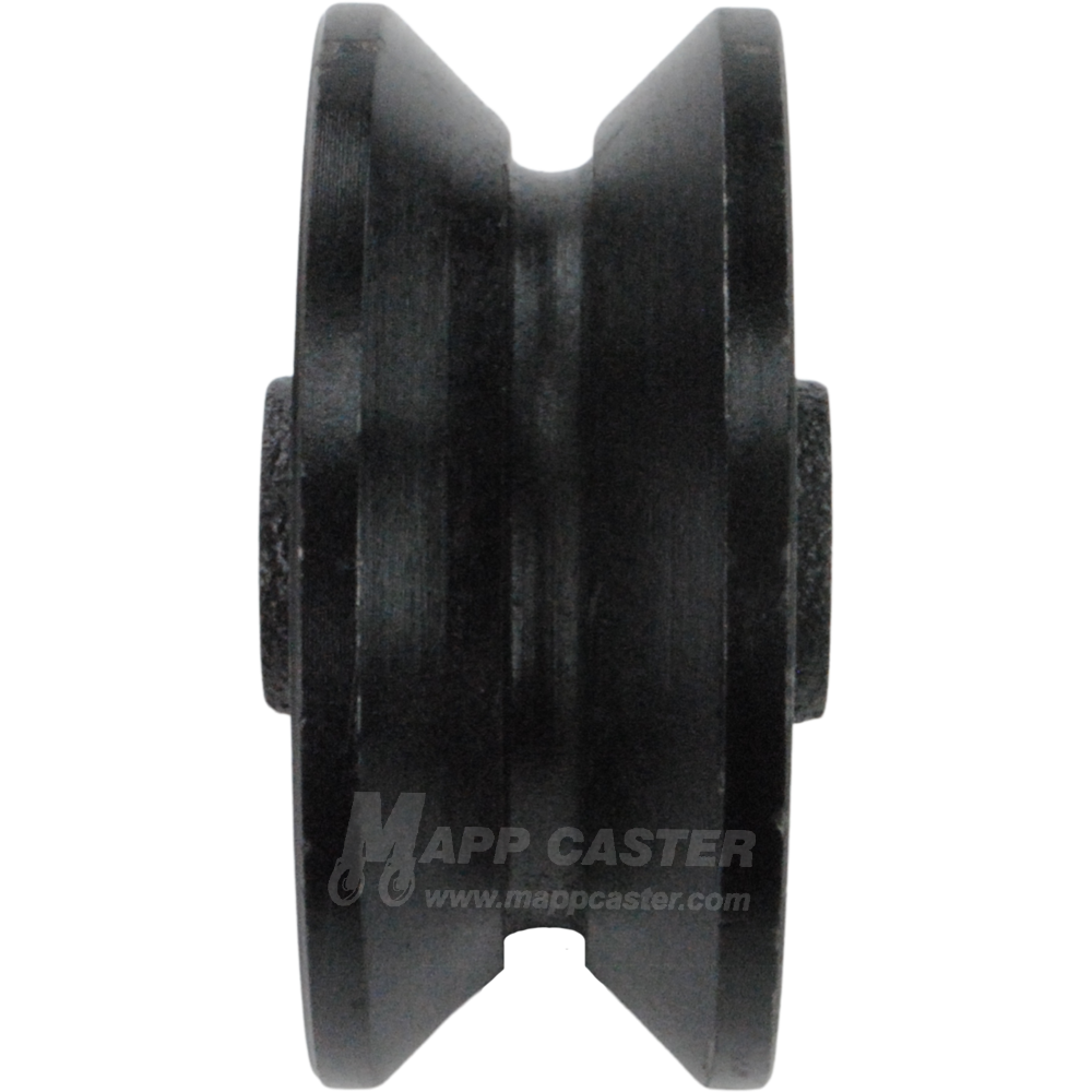 3" x 1-1/4" Cast Iron V-Groove Wheel - Part # LVG314