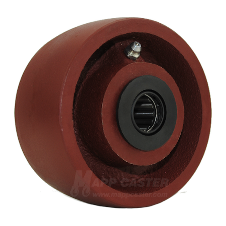 4" x 2" Ductile Steel Caster Wheel with Bearings - Part # LDS420