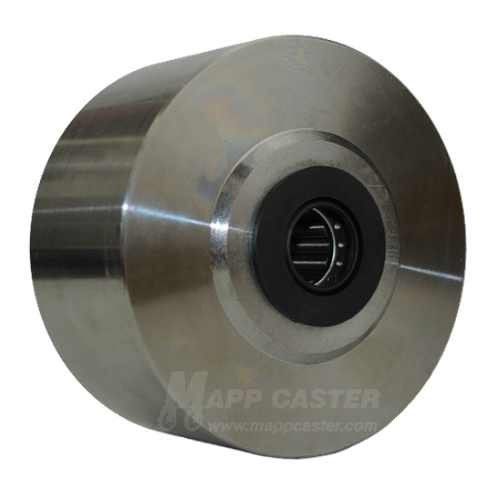 4" x 2" Solid Steel Wheel with Bearings - Part # LMS40JS84 
