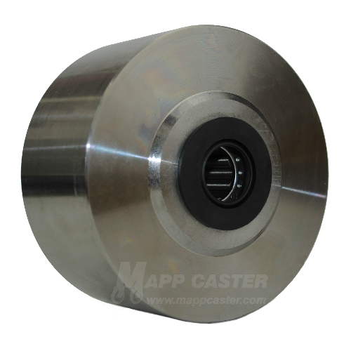 4" x 2" Solid Steel Wheel with Bearings - Part # LMS40JS84 