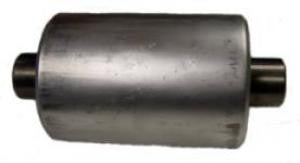 4" x 5-5/8" Steel Nose Roller Wheel - 40,000 Lbs Capacity