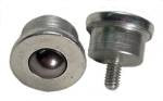 Ball transfer with 1/4" threaded stem