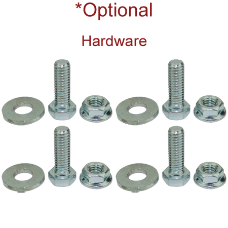 5" x 2" Cast Iron V-Groove Wheel Swivel Caster - 900 Lbs Capacity 146VIRB520S  OPTIONAL HARDWARE 