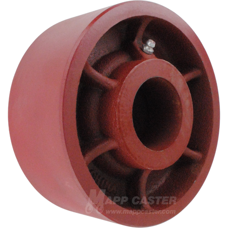 6" x 2-1/2" Ductile Steel Wheel - 3,500 Lbs Capacity Part # LDS625