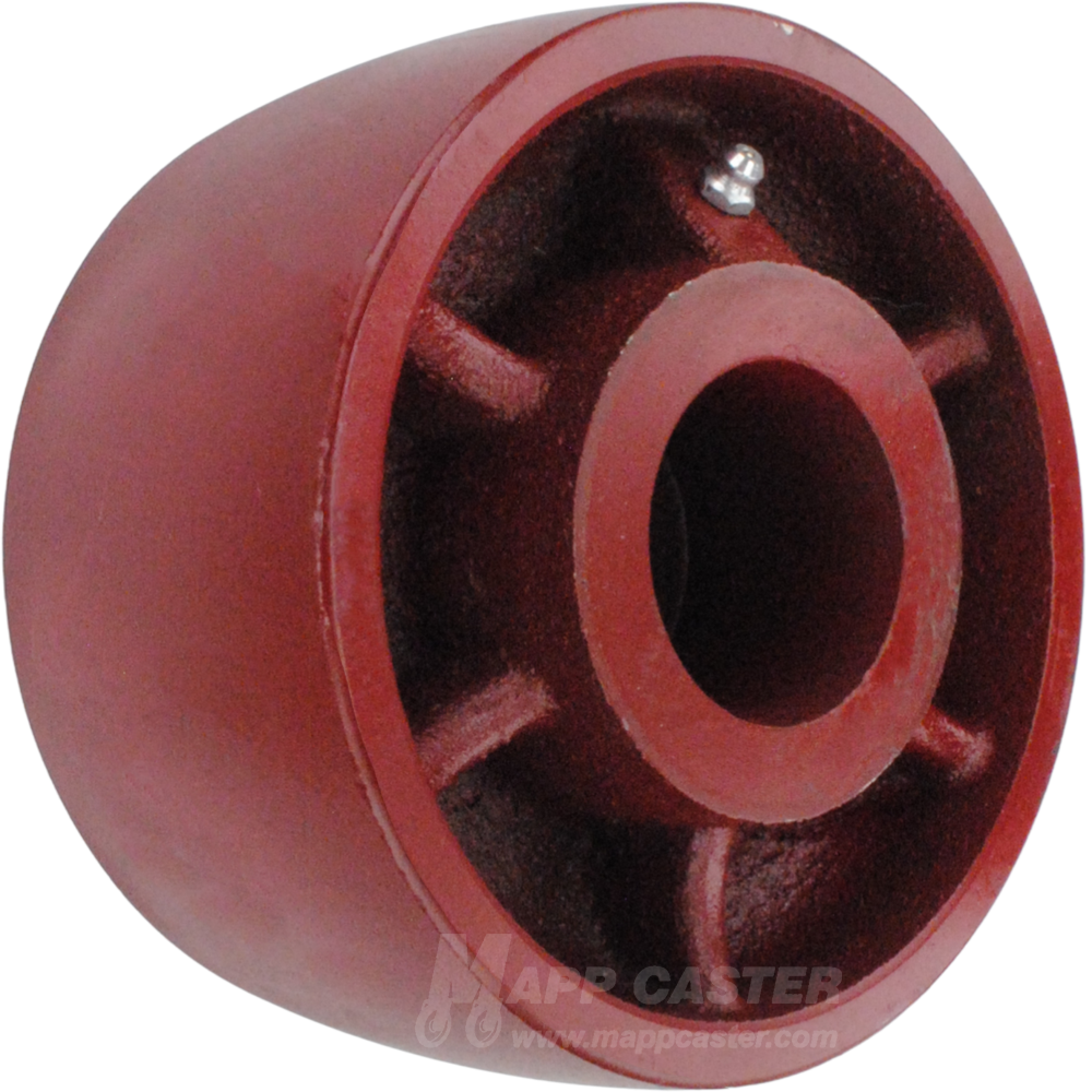 6" x 3" Ductile Steel Wheel - 6,000 Lbs Capacity Part # LCDS630
