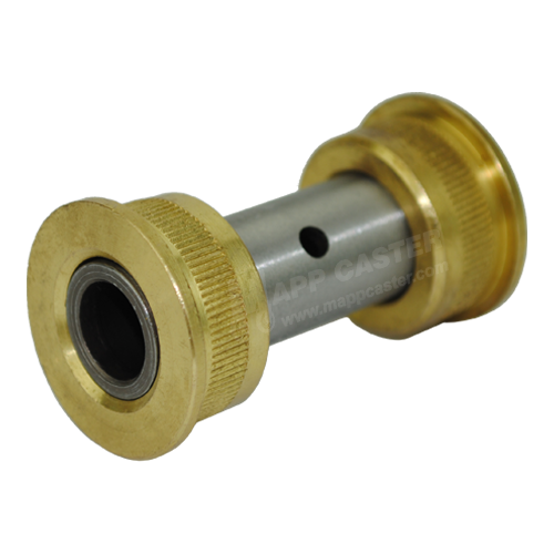 1/2" ID High Temp Flanged Brass Bushings for 2" Wheels - 500˚F