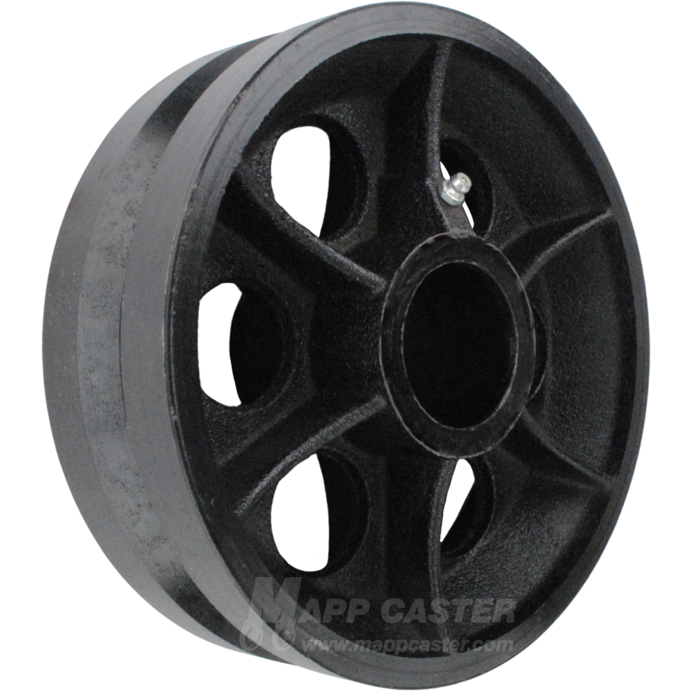8" x 2-1/2" Cast Iron V-Groove Wheel - 2,500 Lbs Capacity Part # LVG825