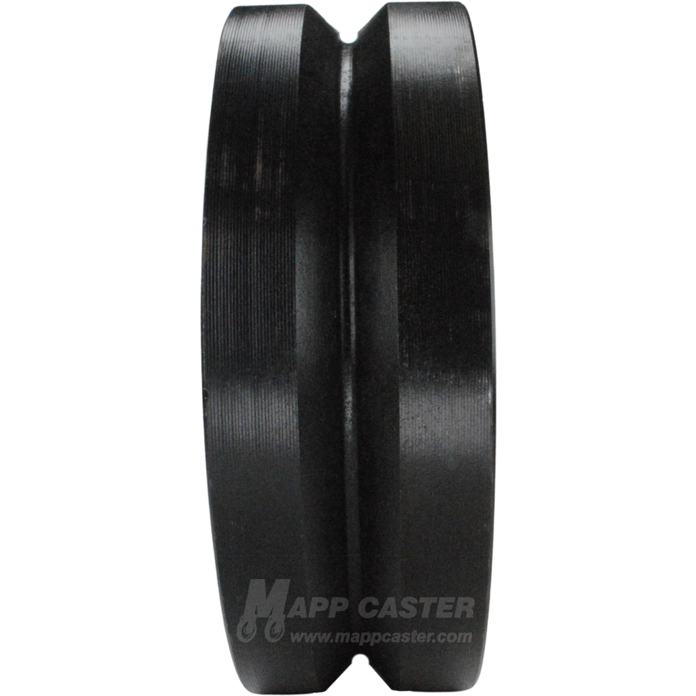 8" x 2-1/2" Cast Iron V-Groove Wheel - 2,500 Lbs Capacity Part # LVG825