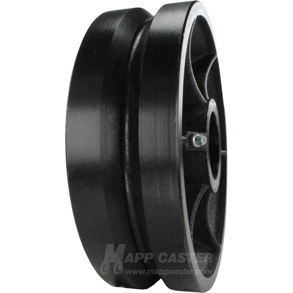 8" x 2-1/2" Cast Iron V-Groove Wheel - 2,500 Lbs Capacity Part # LVG825