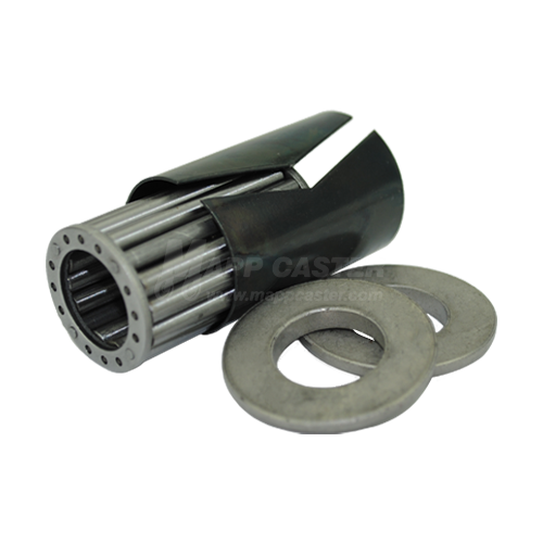 High Temp roller caster bearings for 3/4" axles that can hand temperatures up to 600˚F. Fits 2" wide casters. 