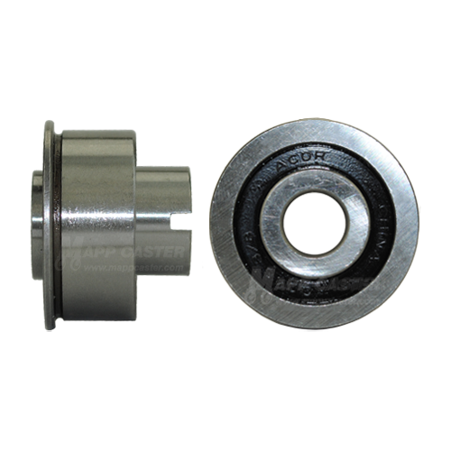 3/8" ID Maintenance Free Ball Bearings for 1-1/2" Wide Caster Wheels - 180˚F