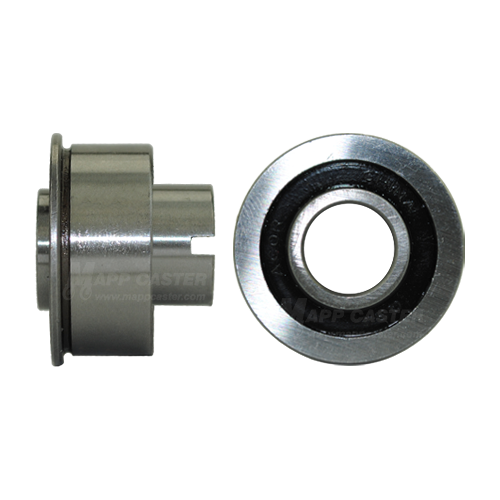 1/2" ID Maintenance Free Ball Bearings for 1-1/2" Wide Wheels - 180˚F
