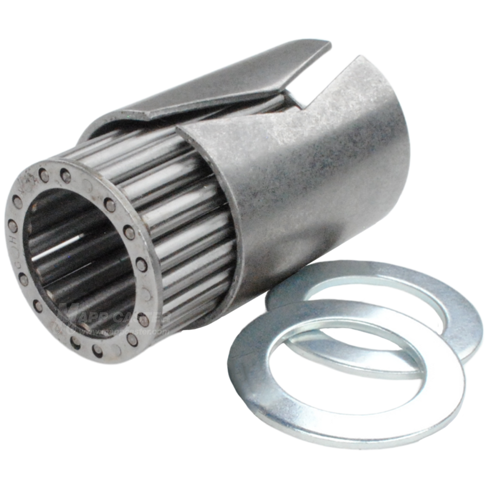 1-1/4" ID High Temp Roller Bearing Kit (No Spanner Bushing) for 2-1/2" Wide Wheels