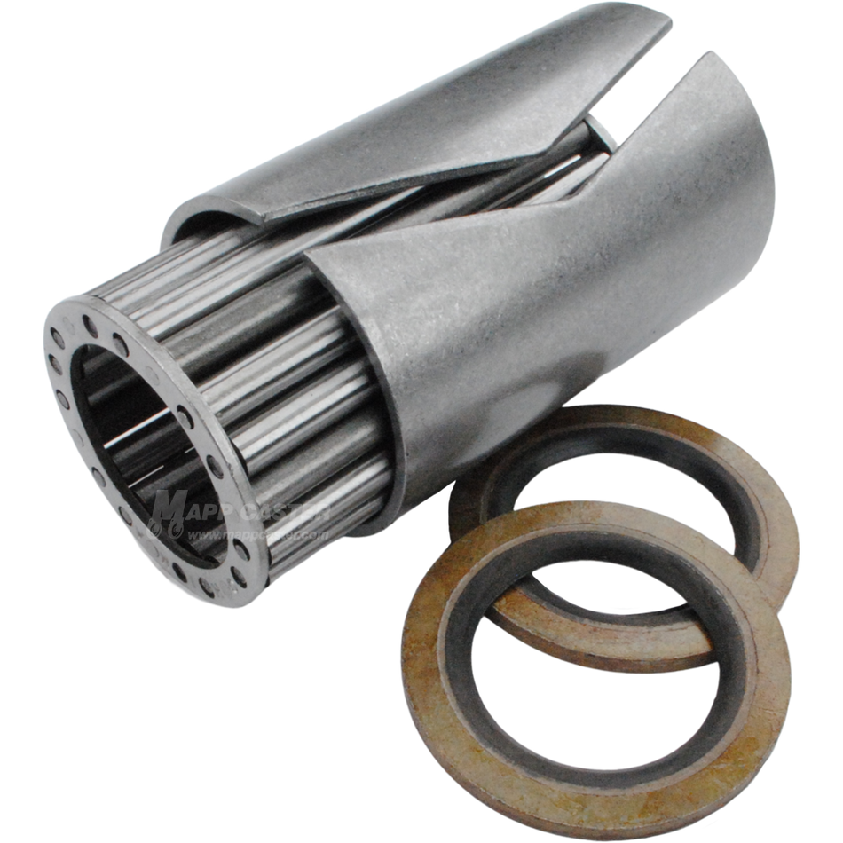 1-1/4" I.D. x 1-15/16" O.D. Roller Bearing Kit (No Spanner Bushing) for 3" Wide Caster Wheels -  180˚F