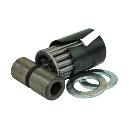 3/8" ID Roller Bearing Kit with Short Spanner for 1-1/2" Wide Wheels - Short Hub