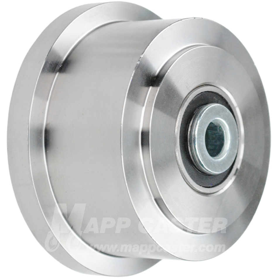 4-1/8" x 1-7/8" Flanged Forged Steel Wheel - 2,200 Lbs Capacity