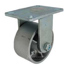6" x 3" Cast lron Wheel Rigid Caster