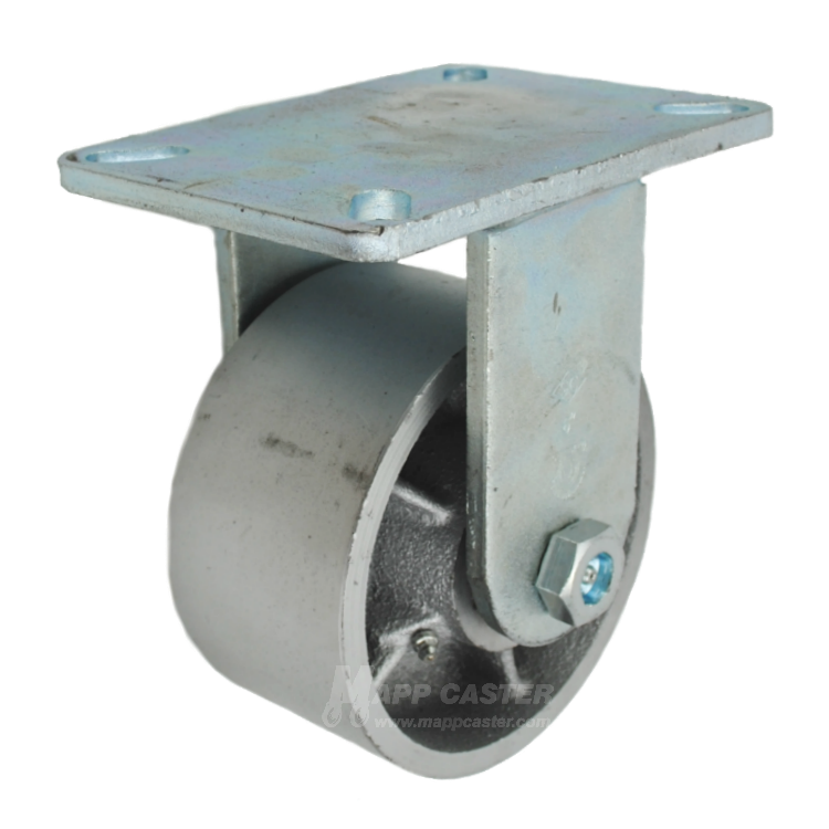 6" x 3" Cast Iron Wheel Swivel Caster - Part # P7006301102